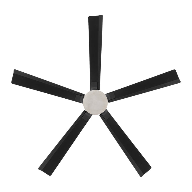 Modern Forms Radiant 64" Ceiling Fan with Light, Matte Black, view 3 [Modern Forms Fans-FR-D2603-64A-MB|CUSTOM|2]