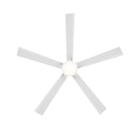 Modern Forms Radiant 64" Ceiling Fan with Light, Matte White, view 3 [Modern Forms Fans-FR-D2603-64A-MW|CUSTOM|2]