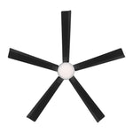 Modern Forms Radiant 64" Ceiling Fan with Light, Matte Black, view 3 [Modern Forms Fans-FR-D2603-64C-MB|CUSTOM|2]
