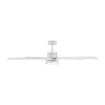 Modern Forms Radiant 64" Ceiling Fan with Light, Matte White, view 2 [Modern Forms Fans-FR-D2603-64L-MW|CUSTOM|1]
