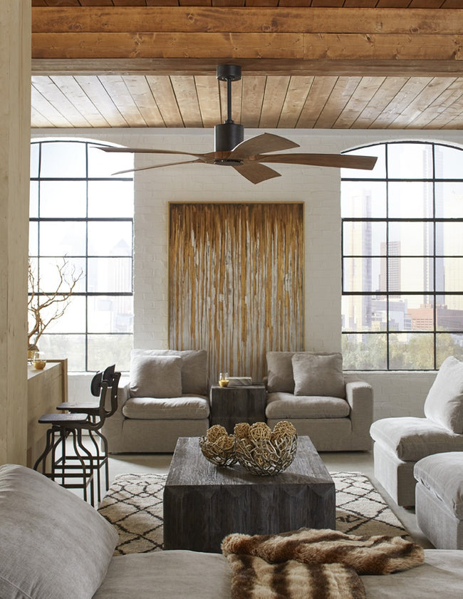 Modern Forms Aviator 70" Ceiling Fan (Light Kit Available), Matte Black/Distressed Koa, view 99 [Modern Forms Fans-FR-W1811-70-MB/DK|CUSTOM|2]