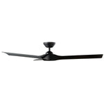 Modern Forms Torque 58" Ceiling Fan, Matte Black, view 3 [Modern Forms Fans-FR-W2204-58-MB|CUSTOM|2]