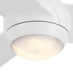Modern Forms Pisces 54" Ceiling Fan with Light, Matte White, view 6 [Modern Forms Fans-FR-W2503-54L-MW|CUSTOM|3]