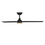Modern Forms Pisces 54" Ceiling Fan with Light, Soft Brass/Matte Black, view 2 [Modern Forms Fans-FR-W2503-54L-SB/MB|CUSTOM|1]