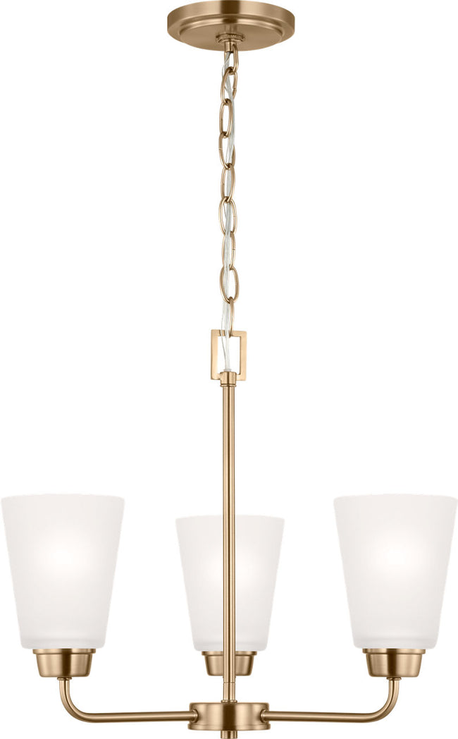 Kerrville Chandelier by Generation Lighting - 3 Light [Generation Lighting-3115203-848|MAIN]