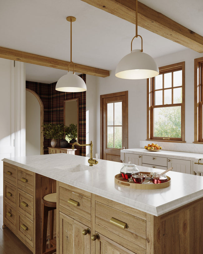 Harper Pendant - room setting, White [Alora-PD504016WH|CUSTOM|1]