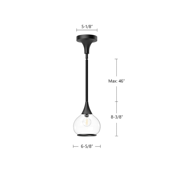 Hazel Pendant - dimension drawing 1 [Alora-PD524006AGOP|CUSTOM|1]