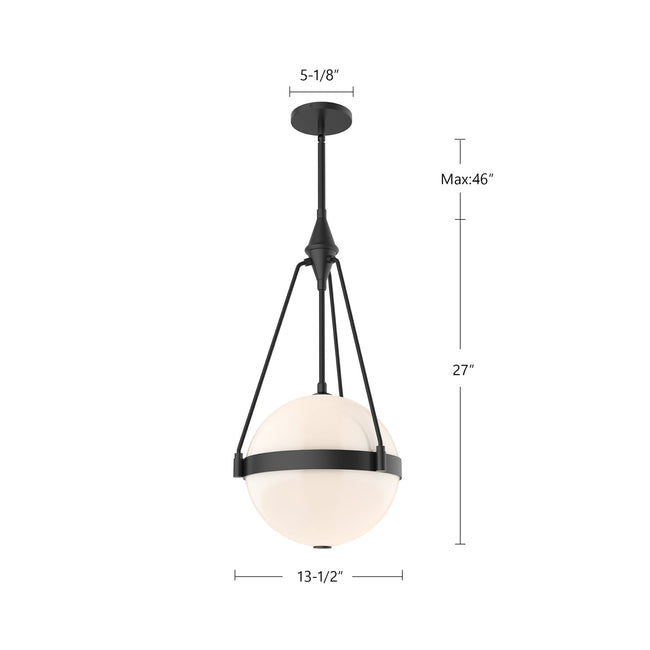 Harmony Pendant - dimension drawing 1 [Alora-PD406414BGWC|CUSTOM|1]