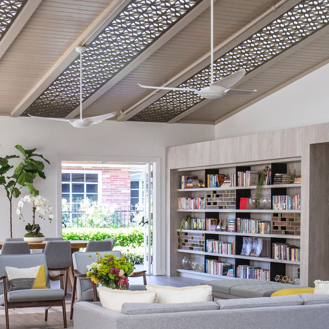 Modern Fan Co IC/Air3 DC 56" Ceiling Fan - Damp Rated - photo (IC_Air3_144A.jpg) [Modern Fan Co-IC3-GW-56-WH-NL-WC|CUSTOM|9]