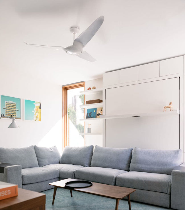 Modern Fan Co IC/Air3 DC 56" Ceiling Fan - Damp Rated - photo (IC_Air3_203.jpg) [Modern Fan Co-IC3-GW-56-WH-NL-WC|CUSTOM|3]