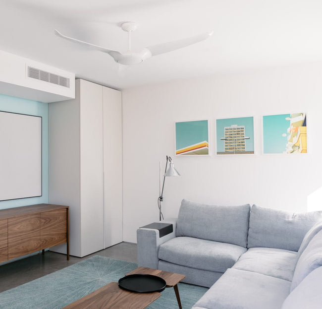 Modern Fan Co IC/Air3 DC 56" Ceiling Fan - Damp Rated - photo (IC_Air3_203A.jpg) [Modern Fan Co-IC3-GW-56-WH-NL-WC|CUSTOM|4]