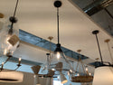 One Light Pendant from the Paloma Collection in Textured Black Finish by Capital Lighting (Clearance Display, Final Sale)