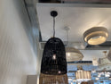 One Light Pendant from the Naomi Collection in Matte Black Finish by Capital Lighting (Clearance Display, Final Sale)