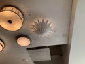 Three Light Semi-Flush Mount from the Eden Collection in Textured White Finish by Capital Lighting (Clearance Display, Final Sale)
