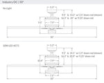 Modern Fan Co Industry DC 50" Ceiling Fan - Damp Rated - dimension drawing (IND-50-LineDrawing.jpg) [Modern Fan Co-IND-GV-50-WH-NL-WC|CUSTOM|13]