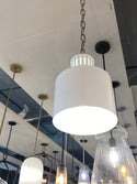 One Light Mini Pendant from the Montauk Collection in White Finish by Kichler (Clearance Display, Final Sale)