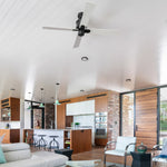 Modern Fan Co Industry DC 50" Ceiling Fan - Damp Rated - photo (Industry_308A.jpg) [Modern Fan Co-IND-GV-50-WH-NL-WC|CUSTOM|3]