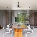 Modern Fan Co Industry DC 50" Ceiling Fan - Damp Rated - photo (Industry_308C.jpg) [Modern Fan Co-IND-GV-50-WH-NL-WC|CUSTOM|4]