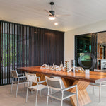 Modern Fan Co Industry DC 50" Ceiling Fan - Damp Rated - photo (Industry_308I.jpg) [Modern Fan Co-IND-GV-50-WH-NL-WC|CUSTOM|5]