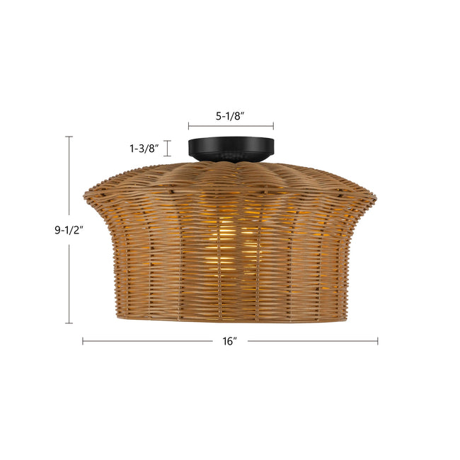 Kai 16" Semi-Flush Mount - dimension drawing [Alora-SF641016BG|CUSTOM|1]