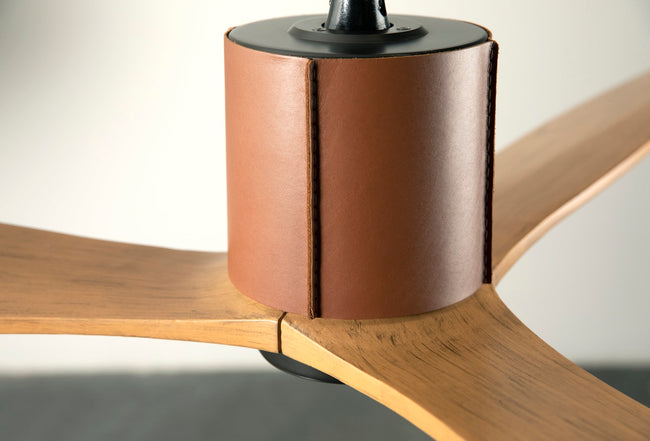 Modern Fan Co LeatherLuxe DC 54" Ceiling Fan - photo (LLX-DBTA-MP-0624.jpg) [Modern Fan Co-LLX-GWIV-54-EB-NL-WC|CUSTOM|5]