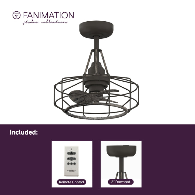 Fanimation LP3071LGR Archive - 18 inch - GR with WE Blades: what's included card [Fanimation-LP3071LGR|CUSTOM|2]