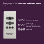 Fanimation LP3071LGR Archive - 18 inch - GR with WE Blades: included remote control card [Fanimation-LP3071LGR|CUSTOM|8]