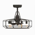 Fanimation LP3072LGR Archive - 24 inch - GR with WE Blades and LED LK: front view [Fanimation-LP3072LGR|CUSTOM|11]