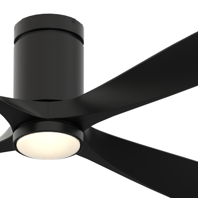 Fanimation LP6804LBL AireFlush - 52 inch - BL with BL Blades and LED LK: bottom view [Fanimation-LP6804LBL|CUSTOM|9]