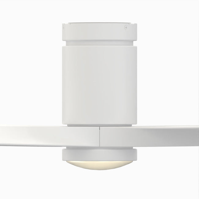 Fanimation LP6804LMW AireFlush - 52 inch - MW with MW Blades and LED LK: front view [Fanimation-LP6804LMW|CUSTOM|10]