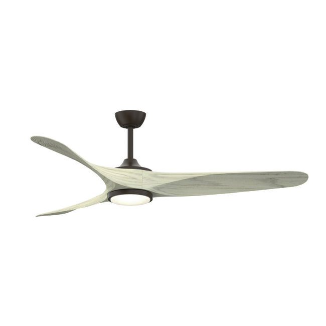 Fanimation LP6821LAZ Yardley - 64 inch - AZ with Light Oak Blade and LED LK: product photo [Fanimation-LP6821LAZ|CUSTOM|1]