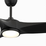Fanimation LP6821LBL Yardley - 64 inch - BL with BL Blade and LED LK: bottom view [Fanimation-LP6821LBL|CUSTOM|11]
