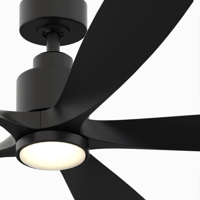 Fanimation LP6834LBL Kwint - 52 inch - BL with BL Blades and LED LK: bottom view [Fanimation-LP6834LBL|CUSTOM|10]