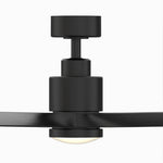 Fanimation LP6834LBL Kwint - 52 inch - BL with BL Blades and LED LK: front view [Fanimation-LP6834LBL|CUSTOM|11]