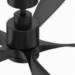 Fanimation LP6834LBL Kwint - 52 inch - BL with BL Blades and LED LK: top view [Fanimation-LP6834LBL|CUSTOM|13]
