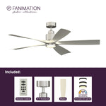 Fanimation LP6834LBN Kwint - 52 inch - BN with BN Blades and LED LK: what's included card [Fanimation-LP6834LBN|CUSTOM|2]