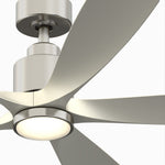 Fanimation LP6834LBN Kwint - 52 inch - BN with BN Blades and LED LK: bottom view [Fanimation-LP6834LBN|CUSTOM|10]