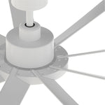 Fanimation LP6864LMW SixtyFour - 64 inch - MW with MW Blade and LED LK: top view [Fanimation-LP6864LMW|CUSTOM|14]
