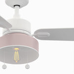 Fanimation LP7678LMW Blush - 52 inch - MW with MW Blades and LED LK: bottom view [Fanimation-LP7678LMW|CUSTOM|9]