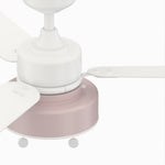 Fanimation LP7678LMW Blush - 52 inch - MW with MW Blades and LED LK: top view [Fanimation-LP7678LMW|CUSTOM|12]