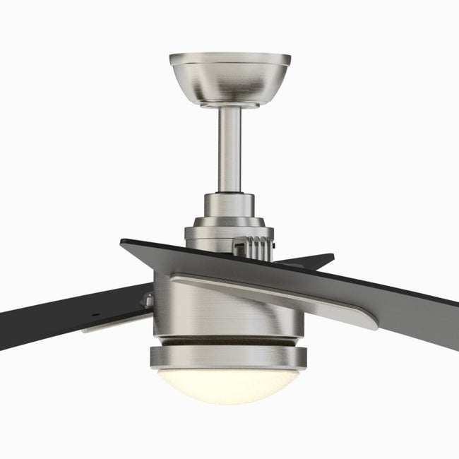 Fanimation LP8066LBN AireDuo - 48 inch - BN with BL Blades and LED LK: front view [Fanimation-LP8066LBN|CUSTOM|11]