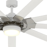 Fanimation LP8147SLMWBN Slinger - 72 inch - BN with MW Blades and LED LK: bottom view [Fanimation-LP8147SLMWBN|CUSTOM|8]