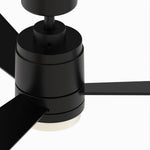 Fanimation LP8177LBLW All-Weather Pylon - 48 inch - BLW with LED LK: top view [Fanimation-LP8177LBLW|CUSTOM|13]