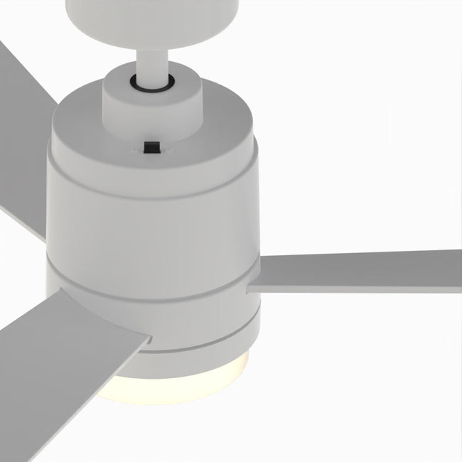 Fanimation LP8177LMWW All-Weather Pylon - 48 inch - MWW with LED LK: top view [Fanimation-LP8177LMWW|CUSTOM|13]
