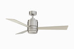 Fanimation LP8277LBN Pylon - 48 inch - BN with BL/GRY Blades and LED LK: shown with the included cap in place of the light kit [Fanimation-LP8277LBN|CUSTOM|11]