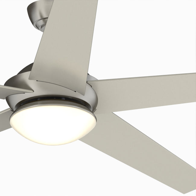 Fanimation LP8359LBN Covert - 64 inch - BN with GRY Blades and LED LK: bottom view [Fanimation-LP8359LBN|CUSTOM|9]