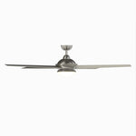 Fanimation LP8359LBN Covert - 64 inch - BN with GRY Blades and LED LK: front view [Fanimation-LP8359LBN|CUSTOM|10]
