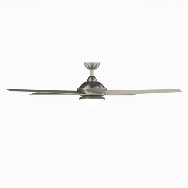 Fanimation LP8359LBN Covert - 64 inch - BN with GRY Blades and LED LK: front view [Fanimation-LP8359LBN|CUSTOM|10]