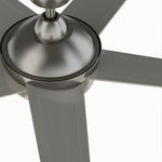 Fanimation LP8359LBN Covert - 64 inch - BN with GRY Blades and LED LK: top view [Fanimation-LP8359LBN|CUSTOM|12]