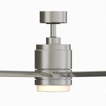 Fanimation LP8377ALBN Blitz - 56 inch - BN with GRY Blades and CCT LED LK: front view [Fanimation-LP8377ALBN|CUSTOM|9]